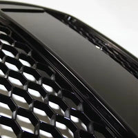 Griglia Anteriore Calandra RS LOOK per Audi A3 8P 8PA 2005-2008 Nero Lucido