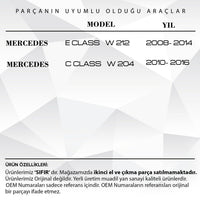 Telo Copri Tunnel Centrale Beige Mercedes Classe E W212 Classe C W204