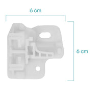 Deflettore antivento in plastica per BMW X5 E53 - Sinistro