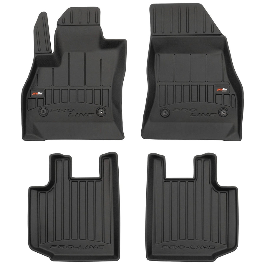 Tappetini Auto TPE Frogum Pro-Line per Fiat 500L 2012-2022 TPE set di tappeti pe