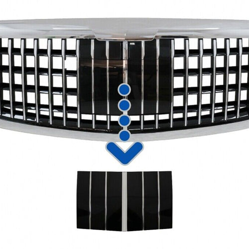 Copertura Distronic griglia anteriore per Mercedes Classe S W222 X222 (2014-2020
