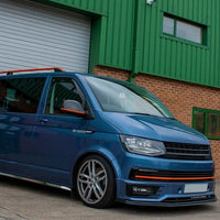 Griglia anteriore senza badge per VW T6 Bus Transporter (2015-2019) nero opaco