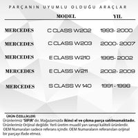Griglia Telo Tendina Tettuccio Apribile Mercedes Classe S (W140) - Grigio