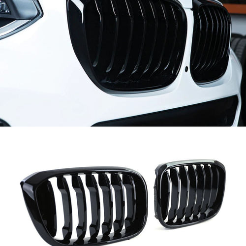 per X4 G02 2018-2021 Griglia Anteriore M Look Nero Lucido