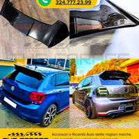 Alettone GT BATMAN Spoiler Tetto per VW POLO 6 MK6 (AW1) dal 2017 Nero Lucido