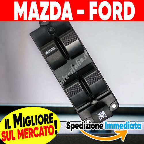 ➡Pulsantiera Interruttori Tasti alzacristall➡️Guida Ford Ranger MK2 Mazda 2 BT50