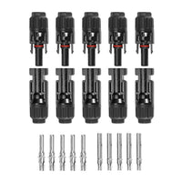 5 Coppie Connettori 30A Maschio Femmina Pannelli Solari Fotovoltaici ITALIA TOP