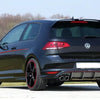 SPOILER "OETTINGER MOD" per VW GOLF 7 / 7.5 per -> Standard / R-Line NERO LUCIDO