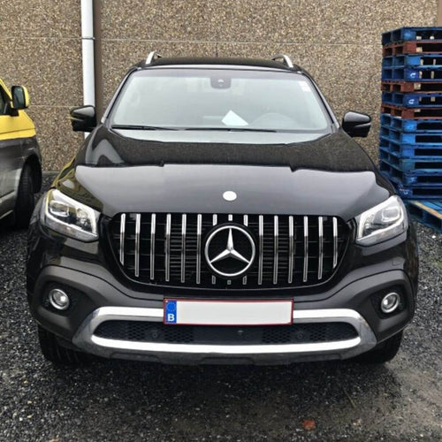 per Mercedes Classe X W470 2017-2020 Griglia GT Nero Cromato