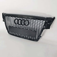 per AUDI A4 B8 8K 2007-2011 Griglia Anteriore RS4 Nero Lucido