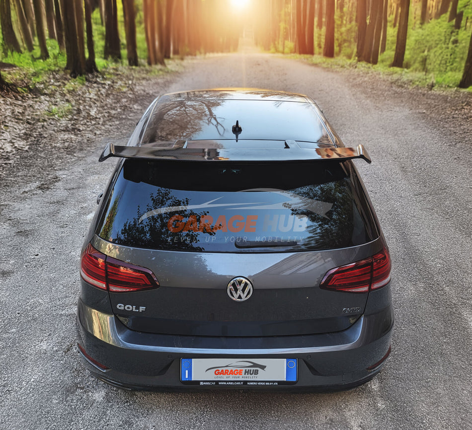 Spoiler Posteriore CARBON LOOK / VW GOLF 4 6 7 8 / GTI GTD R Vetroresina