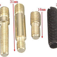 Antenna Estetica per auto Pinna TUNING Nera Carbon-Look Universale + Adattatori