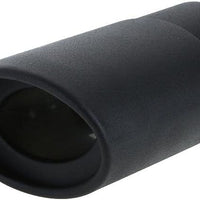 Tubo Di Scarico Silenziatore INOX Auto Universale (Sabbia nera diritta)