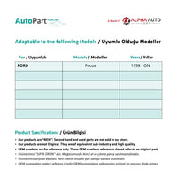 Kit Riparazione Alzacristalli Porta Anteriore Destra Ford Focus