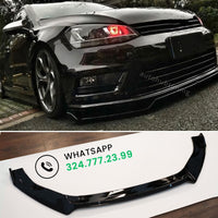 Facelift per VW Golf MK7 MK7.5 Spoiler ABS SOTTO PARAURTI no GTI/RLINE