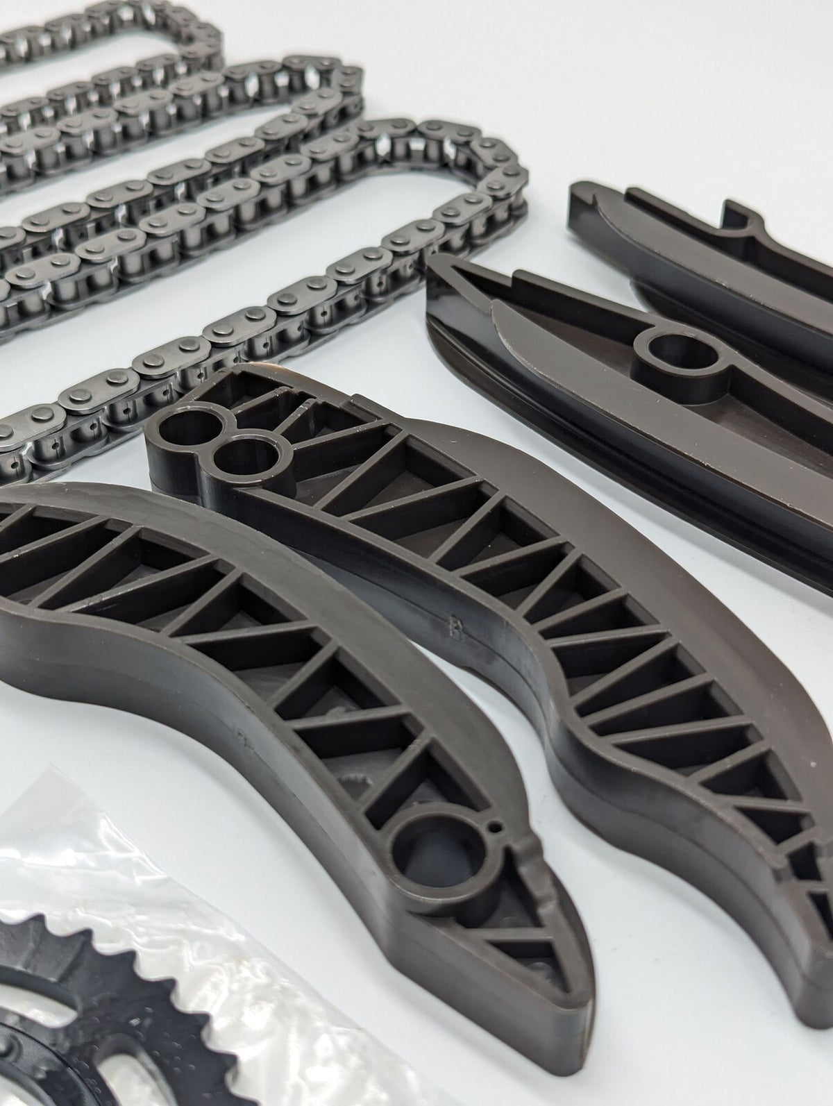 KIT CATENA DISTRIBUZIONE 11 PEZZI MOTORI N47 BMW SERIE 1 3 4 5 X1 E90 E81 E84... – vista 7