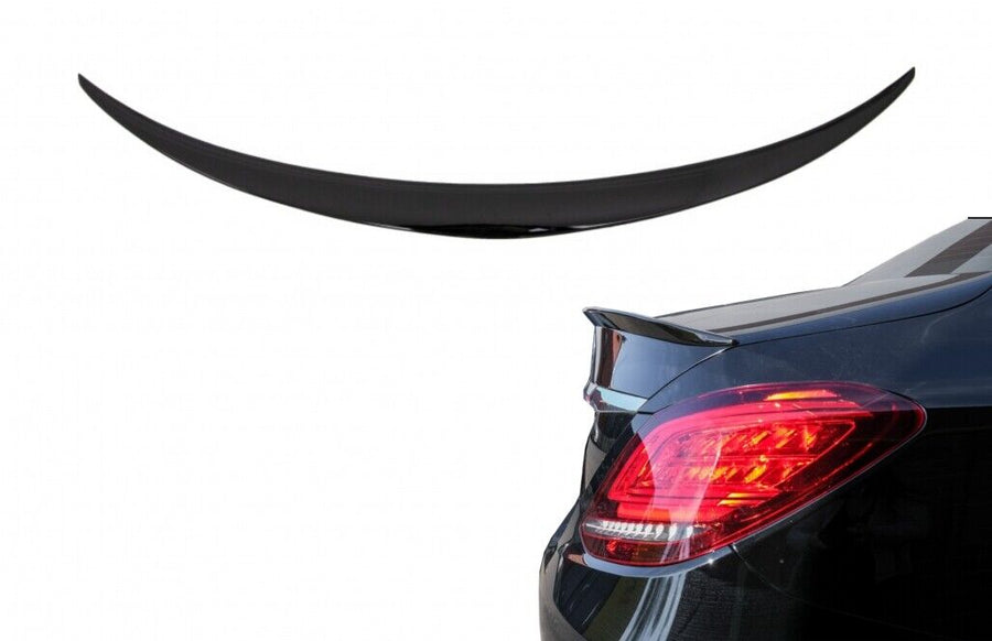 Spoiler per bagagliaio per Mercedes Classe C W205 (2014-2020) Nero lucido