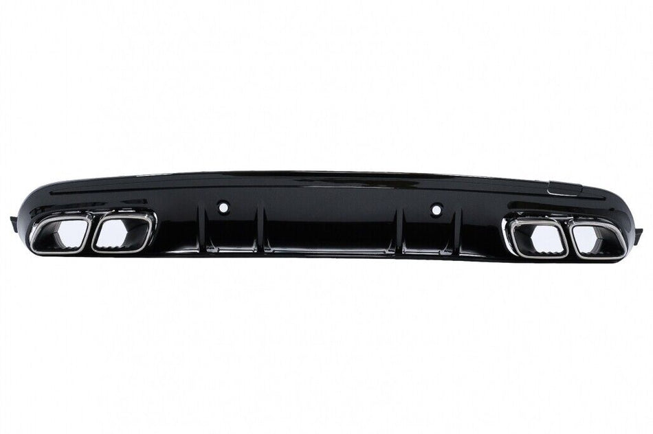 Diffusore Paraurti Posteriore per Mercedes Classe C W205 S205 (2014-2020) C63S D