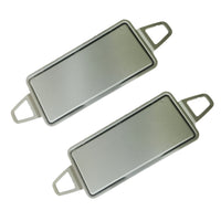 Copri Specchietto Parasole Mercedes C/E Class - Grigio 2pz