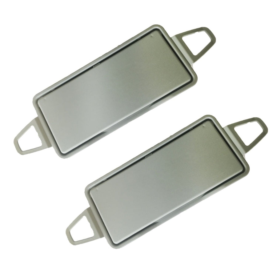 Copri Specchietto Parasole Mercedes C/E Class - Grigio 2pz