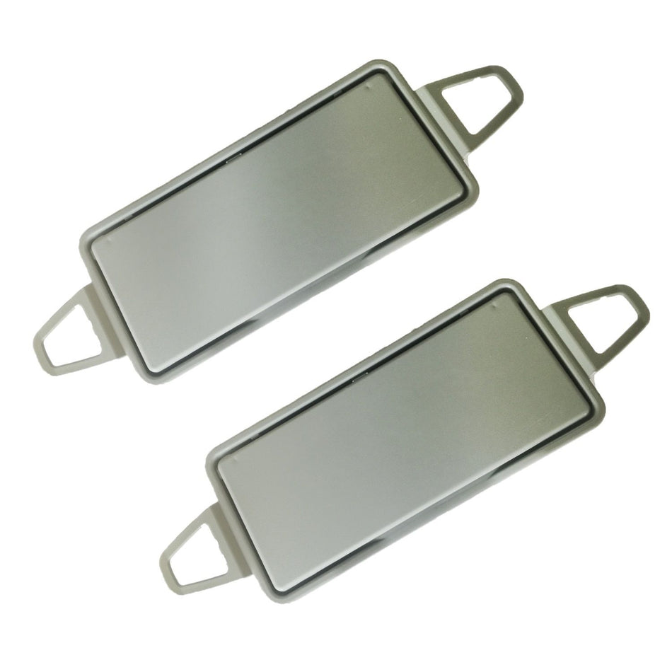 Copri Specchietto Parasole Mercedes C/E Class - Grigio 2pz