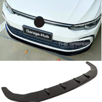 Lama Anteriore Tuning per VW GOLF 8, MK8 dal 2020 GTD, GTI, R LINE Nero Lucido