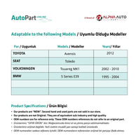 Specchietti retrovisori per BMW Serie 5 E39