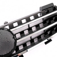 Griglia anteriore per Mercedes ML Classe M W164 (2005-2008) Nera Cromata