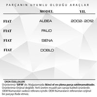 Molle porta Alzacristalli per Fiat Doblo Albea Palio Siena - 50pz