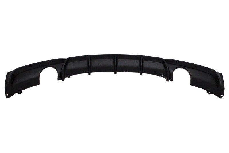 Spoiler paraurti posteriore Diffusore Doppia uscita Scarico singolo per BMW Seri