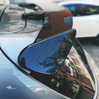 Alettone Posteriore Spoiler Alfa Romeo Giulietta Mito CARBON LOOK in Vetroresina