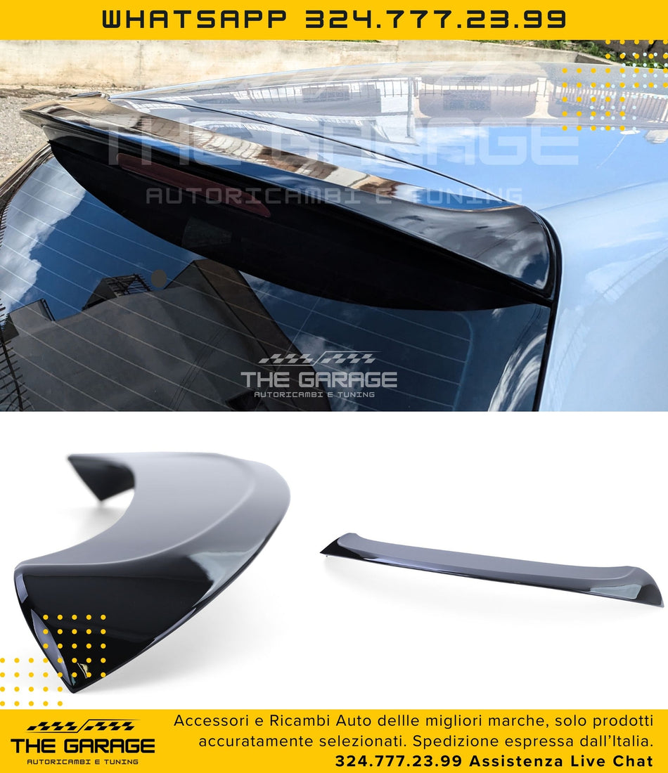 Spoiler posteriore spoiler tetto Nero Lucido per VW Golf 6 base (non GTD) 09-13