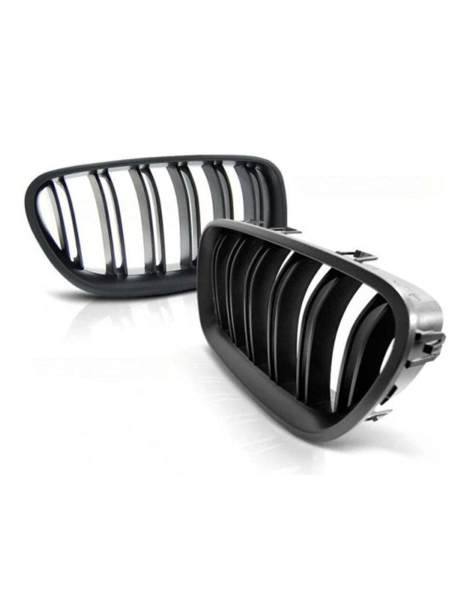 per Serie 5 F10 F11 2010-2017 Griglia M Look Nero Opaco