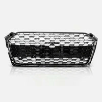 per AUDI A5 F5 2016-2019 Griglia Radiatore RS5 Look Nero Lucido