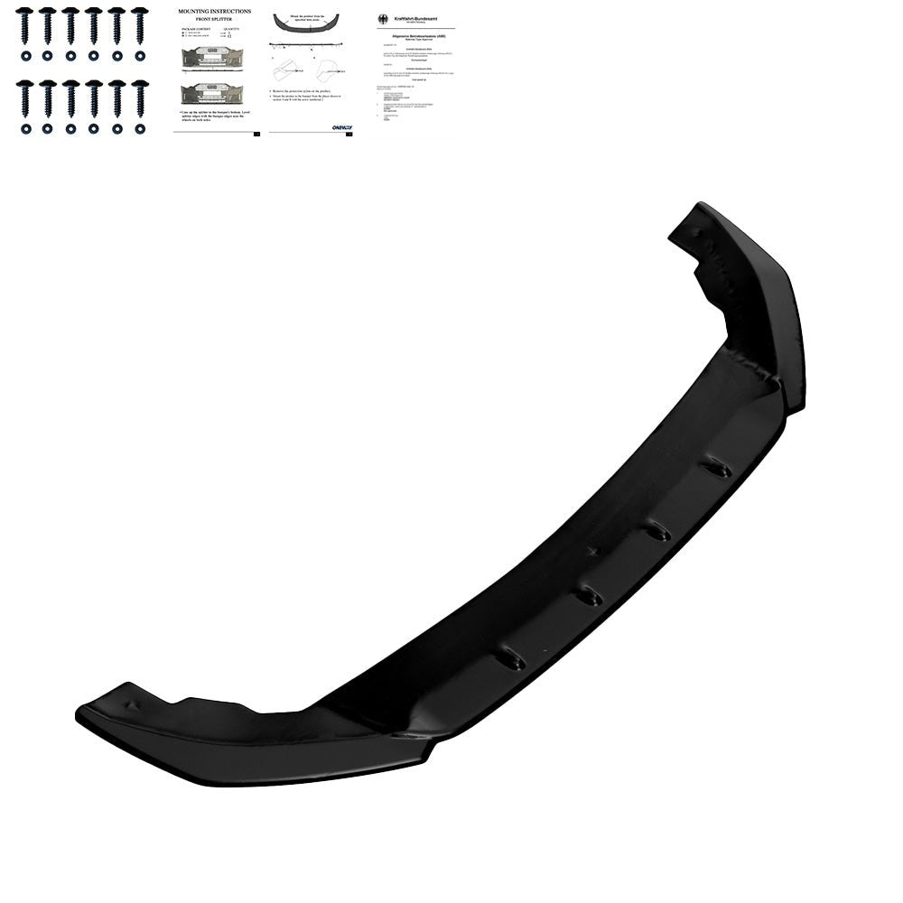 Splitter anteriore per SEAT Leon FR MK4 2020+ con omologazione ABE TÜV – vista 6