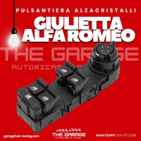 Pulsantiera Alza cristalli per ALFA ROMEO Giulietta 2010-2020 940 ALTA QUALITA'
