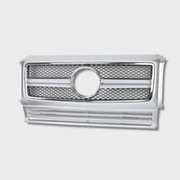 per Mercedes Classe G W463 1990-2018 Griglia Radiatore Argento