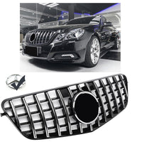 Griglia sportiva per Mercedes W212 PREFACELIFT CHROME PANAMERICANA LOOK