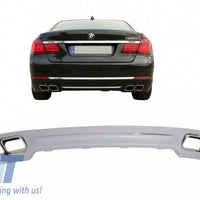 Diffusore posteriore con terminali di scarico Terminale di scarico per BMW F01 (