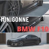 BMW F10 F11 Serie 5 2010-2017 *M5 look* Sotto Minigonne laterali sotto porta