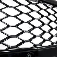 Griglia anteriore senza badge per Audi A4 B8 (2008-2011) RS4 Design Piano Black