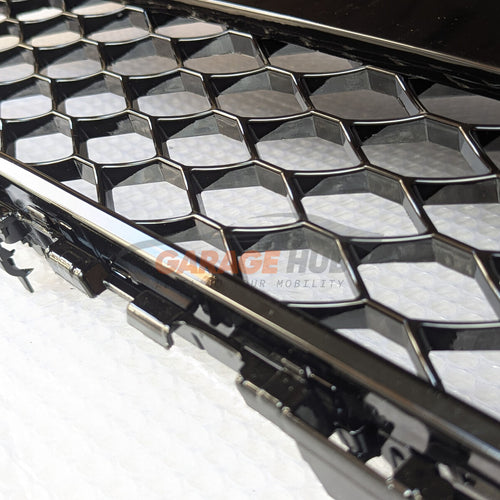 Griglia a Nido d'Ape RS3 LOOK Nero Lucido per Audi A3 8V 2012-2016 ✨QUALITÀ TOP✨