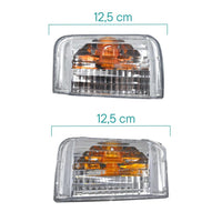 COPPIA FRECCE FANALINO SPECCHIETTO DESTRA + SINISTRA DUCATO JUMPER PEUGEOT BOXER