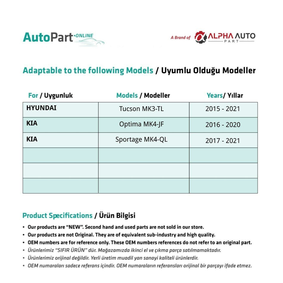 Rullo tenditore Alzacristalli anteriore sinistro Hyundai Tucson