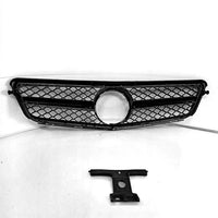 per Mercedes Coupe C204 C63 Griglia Radiatore Nero Lucido Look AMG