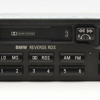 Pulsante Radio BMW (cod. 7643836340) RDS retro