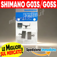2x PASTIGLIE Freno SHIMANO G05S G03S DEORE XTR SLX ALFINE M9000 M9020 M987 M985