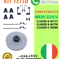 Kit Riparazione Meccanismo Tetto per Classe A W177 W176 2012-2019 Classe C W205