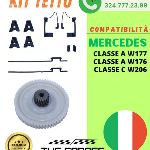 Kit Riparazione Meccanismo Tetto per Classe A W177 W176 2012-2019 Classe C W205