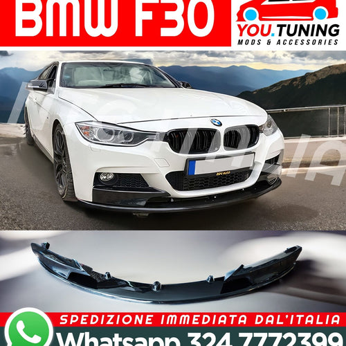 BMW Serie 3 F30 *M Performance* Front Lip Labbro Spoiler Paraurti ABS